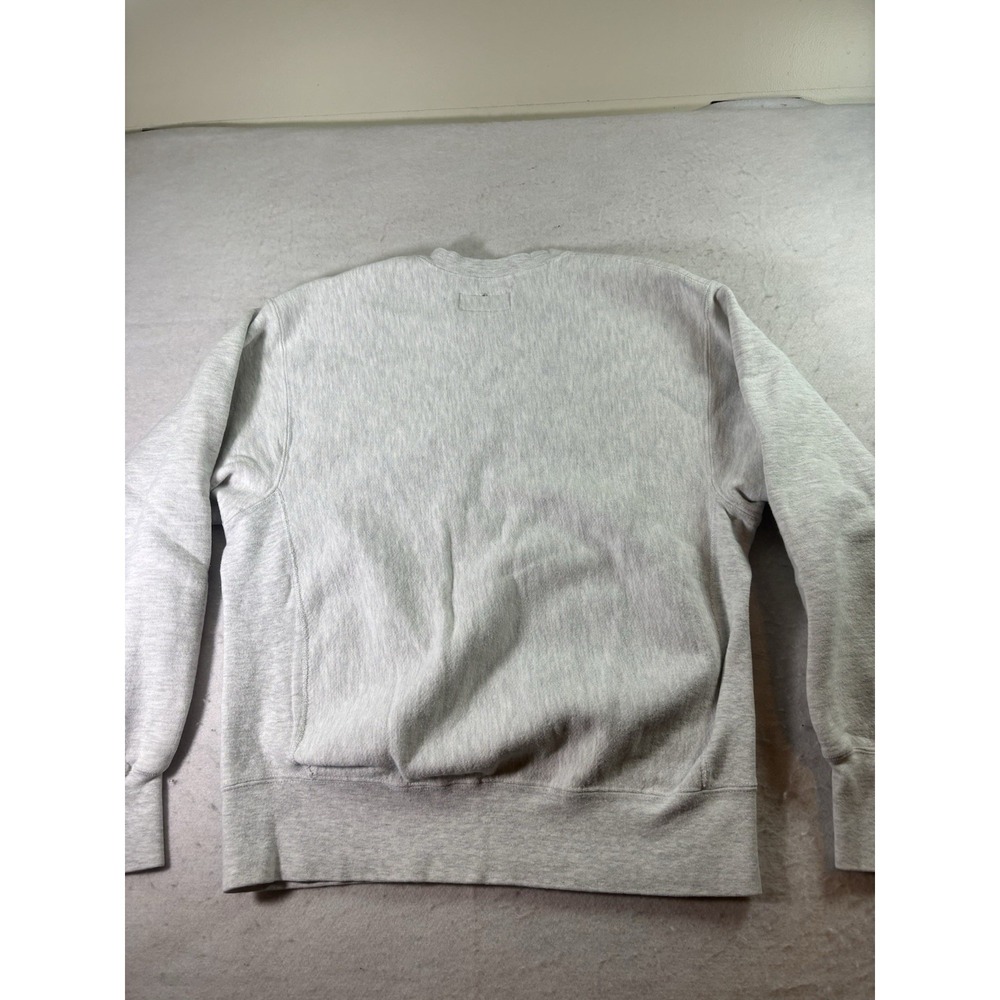 Vintage 90s Michigan State Pullover Jansport Large MSU Sweatshirt Gray - Picture 6 of 9